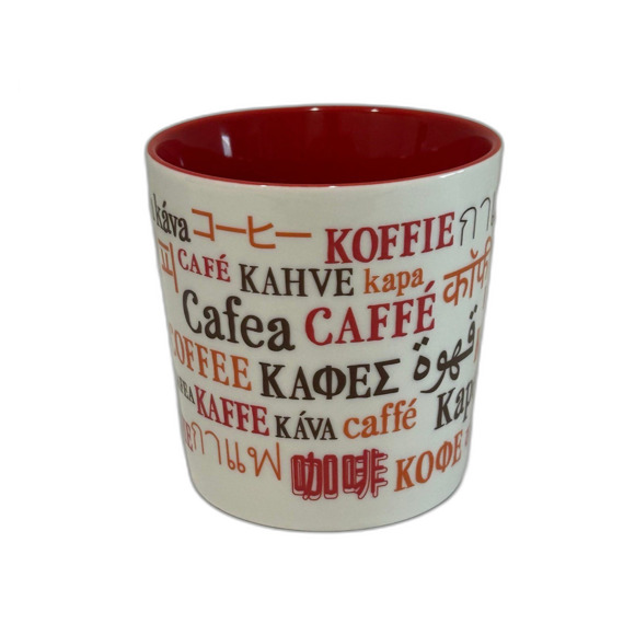 Starbucks Ceramic Mug 16oz 2008 International Languages “kaffe kale” Coffee Cup - Picture 4 of 10